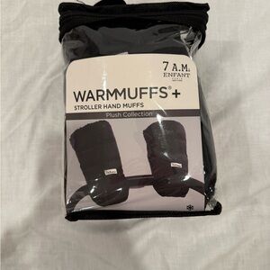 7 A.M. Enfant Black Warmmuffs+ Stroller Hand Muffs